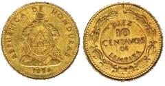 10 centavos from Honduras