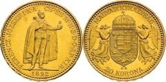20 korona (Franz Joseph I) from Hungary