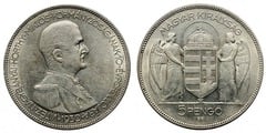 5 pengö (10th Anniversary of the Regency of Admiral Horthy) from Hungary