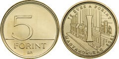 5 forint (I - 75th Anniversary of the Florin) from Hungary