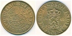 2 1/2 cent from Netherlands East Indies