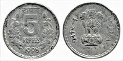 5 rupees from India