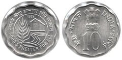 10 paise (FAO-Food and Shelter for All) from India