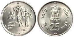 25 paise (FAO-World Food Day) from India