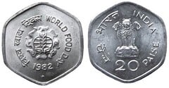 20 paise (FAO-World Food Day) from India
