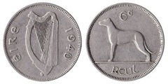 6 pence from Ireland