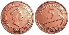 5 cents from Pitcairn Islands