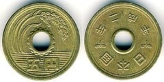 5 yenes from Japan