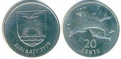 20 cents (Dolphins) from Kiribati