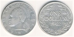 1 dollar from Liberia