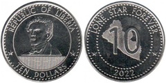 10 dollars from Liberia