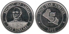 5 dollars from Liberia