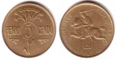 5 centai from Lithuania