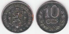 10 centimes from Luxembourg