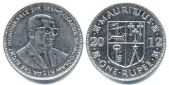 1 rupee from Mauritius