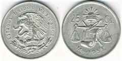 25 centavos from Mexico