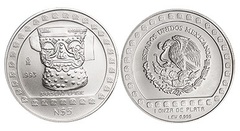 5 Nuevos Pesos (Effigy brazier) from Mexico