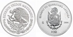 10 pesos (State of Queretaro Arteaga) from Mexico