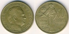 50 centimes from Monaco