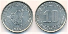 10 centavos from Nicaragua