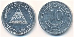 10 centavos from Nicaragua