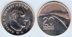 20 kroner (Millennium) from Norway