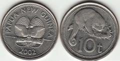 10 toea from Papua New Guinea
