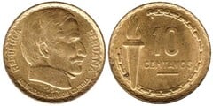10 centavos from Peru