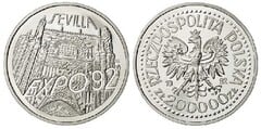200.000 zlotych (Seville Expo) from Poland