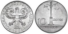10 zlotych (200th Anniversary of the Warsaw Mint) from Poland