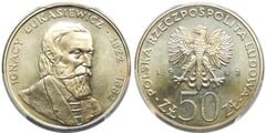 50 zlotych (Ignacy Lukasiewicz) from Poland