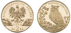 2 zlote (Puchacz) from Poland