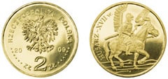 2 zlote (Husarz) from Poland
