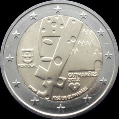 2 euro (Guimarães - European Capital of Culture) from Portugal