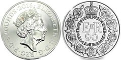 5 pounds (90th Birthday of the Queen) from United Kingdom