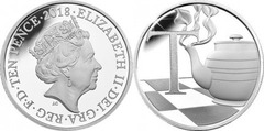10 pence (Alphabet T - Tea) from United Kingdom