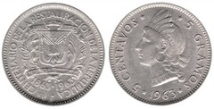 5 centavos (100th Anniversary of the Restoration of the Republic) from Dominican Republic