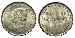 50 centimes from Reunion