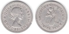 3 pence from Rhodesia & Nyasaland