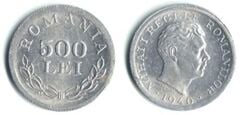 500 lei (Mihai I) from Romania