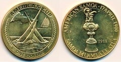 1 dollar (Americas Cup) from American Samoa