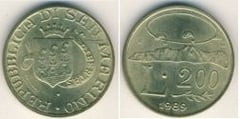200 lire from San Marino