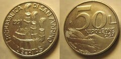 50 lire from San Marino