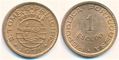 1 escudo from São Tomé and Príncipe