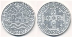 50 escudos (V Centenary of the Discovery) from São Tomé and Príncipe