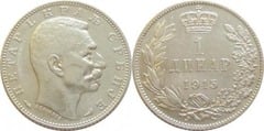 1 dinar (Peter I) from Serbia