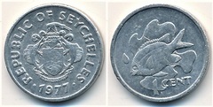 1 cent from Seychelles