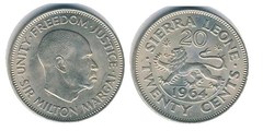 20 cents from Sierra Leone
