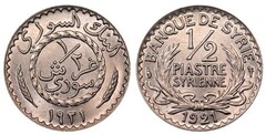 1/2 piastre (French Protectorate) from Syria