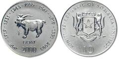10 shillings (goat) from Somalia